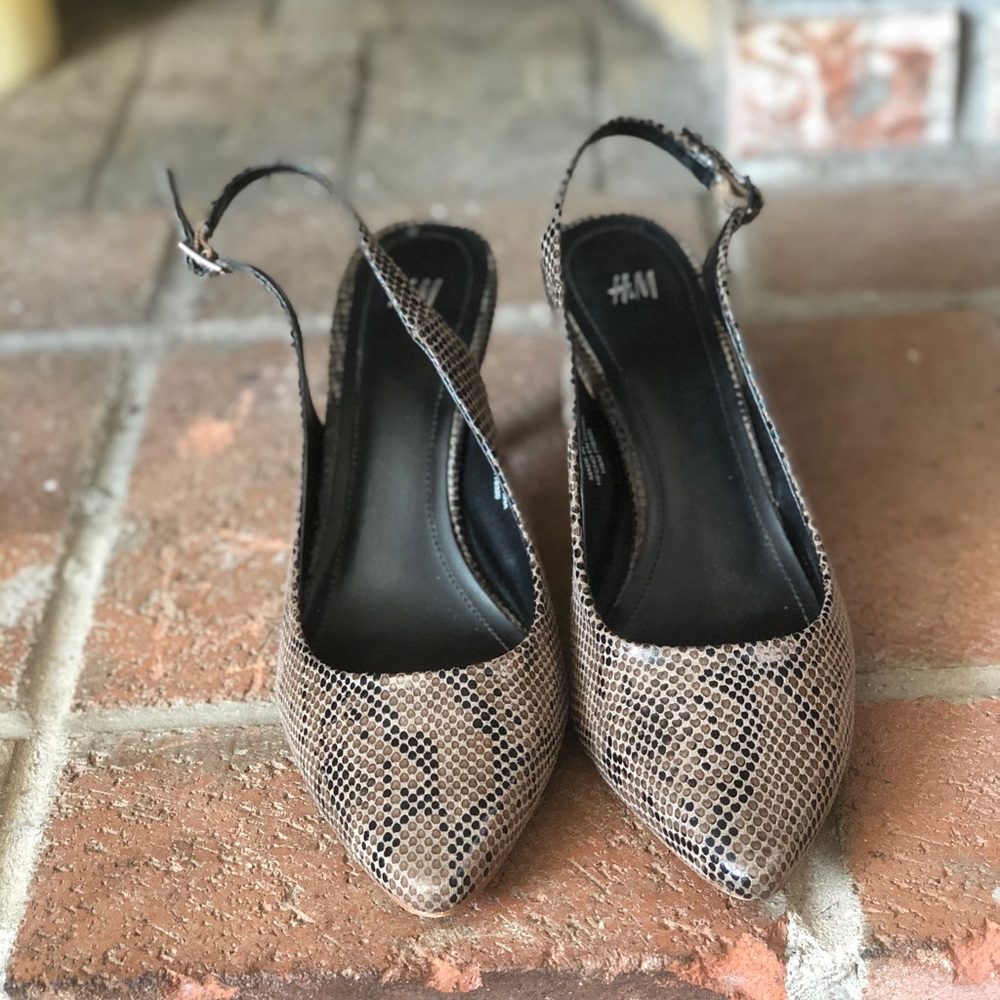 H & M Sling Back Pumps
